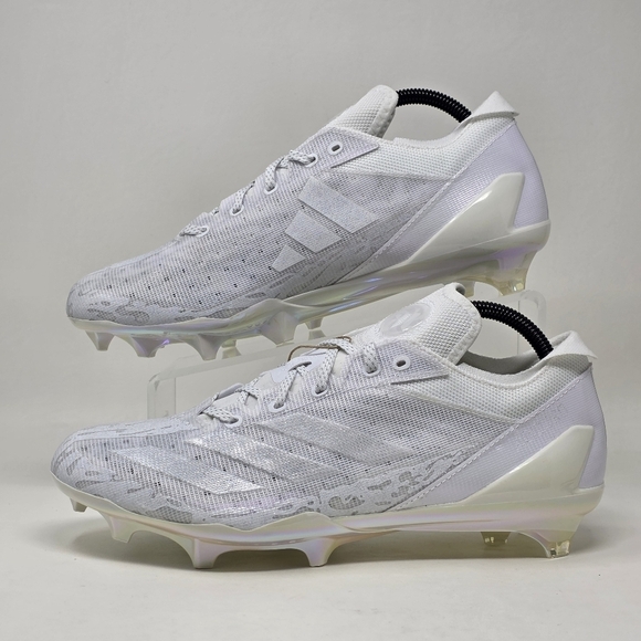 Adidas Adizero Electric Mens Size 10 Football Cleats White Silver IE4413 New main image 12